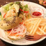 昼カフェ☆ベーグルサンドセット【レシピ】