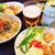 貝柱のバターソテーとたらこクリームパスタ