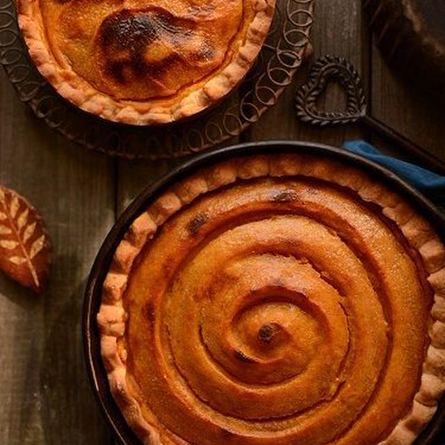 時節柄のタルト　TARTE D'AUTOMNE AU POTIMARRON