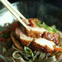 Asian BBQ Chicken with Buckwheat Udon