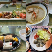 友達とタイ料理バイキング＆鯖缶の竜田揚げ