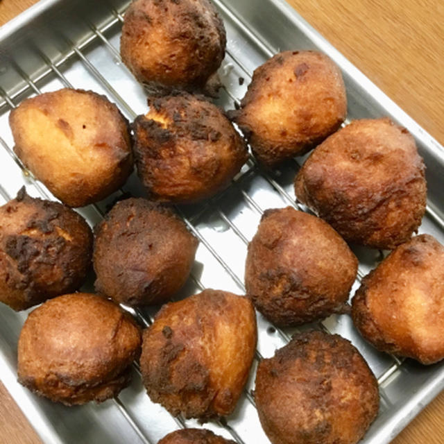 合間に作るサータアンダギー
