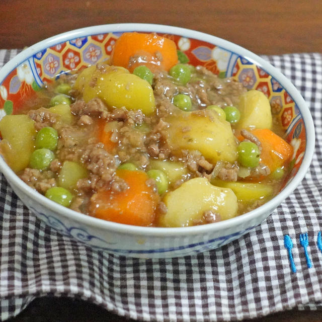 とろとろ ホクホク！甘辛 そぼろあんかけ肉じゃが