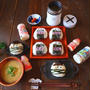 顔むすび＆お味噌汁 朝ごはん