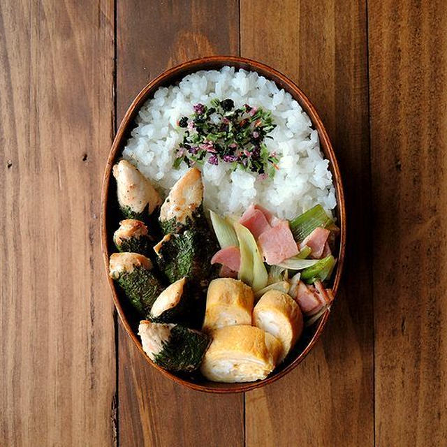 2/15(水)ささみの青じそ巻き焼き弁当
