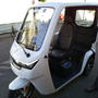 かわいくて乗りたい☆3人乗りの電動トゥクトゥク『EV-TUK TUK』の 試乗したよ！