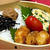 【お弁当】4日分/コロコロ海老フライ/豚肉と茄子のピリ辛炒め/チキンチャップ/鯖の照り焼き