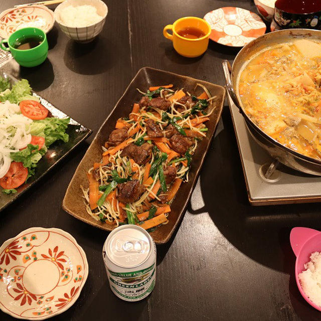 疲れた時のスタミナ晩ご飯。