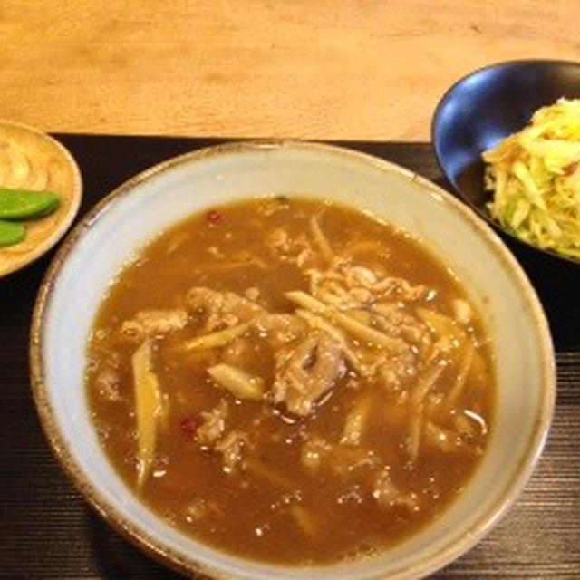 塩麹カレーうどん