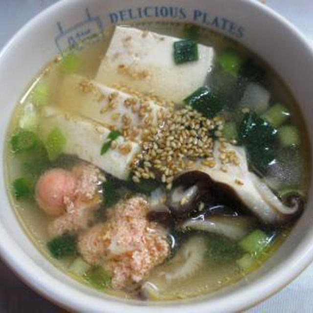 １９４日目：豆腐明太子スープ