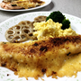 フライパンで鮭のチーズ焼き！チーズがパリッと旨い♪