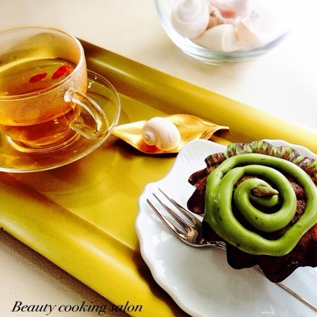 7月Lesson前の美食ティーセットはお茶づくし