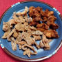 鶏皮のパリパリ揚げ、鶏もも肉のおつまみから揚げ