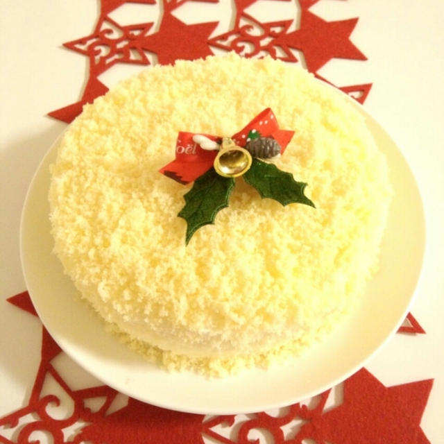 絶品！ドゥーブルフロマージュ風の二層チーズケーキ(._.)φ