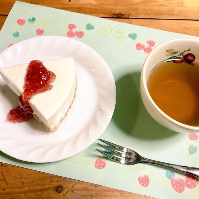 CCさくらのレアチーズケーキ
