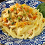 ごまと追いがつおつゆのコクまろうどん☆