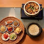 日本のお味噌と納豆で、チョングッチャンと麦ごはん定食