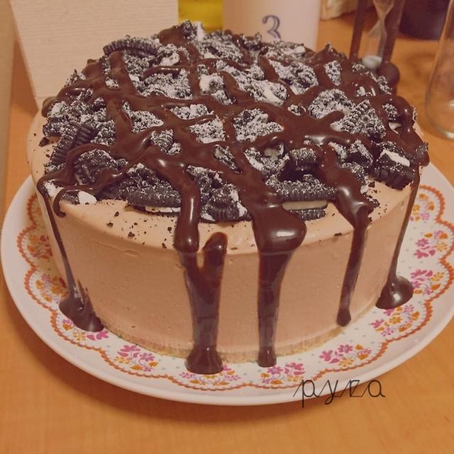 バレンタインに☆ショコラレアチーズケーキ♪