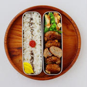 【2品弁当レシピ】旬野菜で！「新たまねぎのミニハンバーグ」「スナップえんどうと卵のおかか和え」　連載更新しました