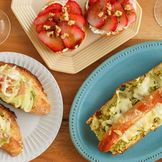 ＊【オリーブノート】春の味覚を楽しむ！簡単おしゃれな「タルティーヌ」レシピ3選＊