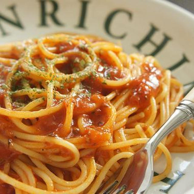 ふらの産トマトのパスタ♪