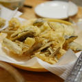 【レシピ】米粉で揚げる、ごぼうの天ぷら。そばのトッピングで一番好き｜ブログ何分で書いたか計ってみた
