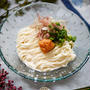 ソースと和えるだけ♡超簡単で時短な冷製麺レシピ【明太子とミョウガの冷製クリーム素麺】
