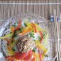ガッツリ満足★肉味噌素麺