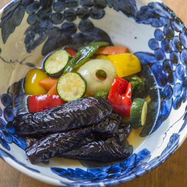 何回作ったでしょう　　野菜の揚げ浸し