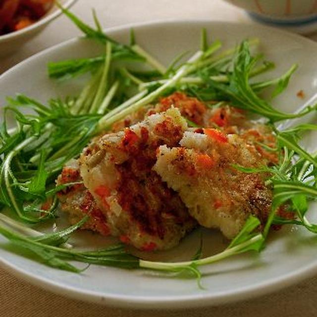 根菜のふわり焼き