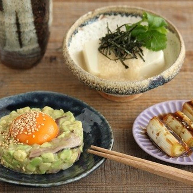 今週の簡単おつまみ3品盛り♪