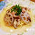 きのこのだしスパゲッティ♪　Mushroom & Bacon Spagetti