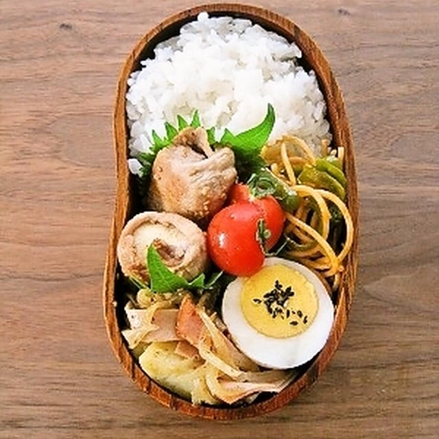 高野豆腐の豚巻き弁当