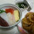 海鮮丼とオニオンリング☆(^Д^)