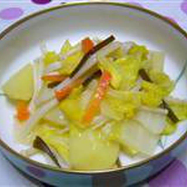 塩麹de野菜の蒸し煮☆