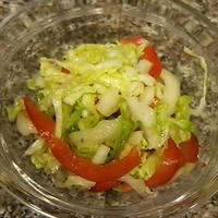 白菜のクミンマヨサラダ
