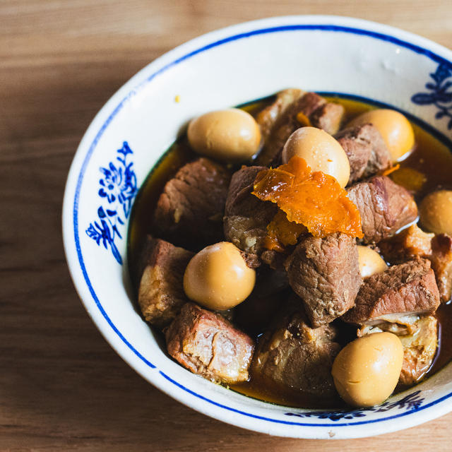 ベトナム家庭料理　豚の角煮のレシピ　THỊT KHO TRỨNG