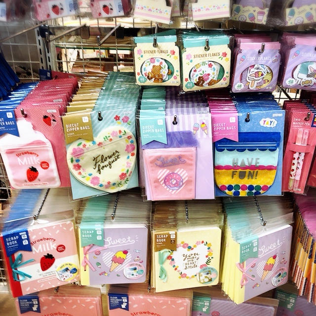 【ダイソー人気商品】全部買い占めたい❤️大人気いちごミルクシリーズ