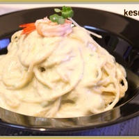 ☆ 豆乳で洋風冷や汁パスタ ☆