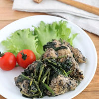 【#ぐんまクッキングアンバサダー】鶏むね肉とほうれん草の黒ごまガーリック醤油ソテー