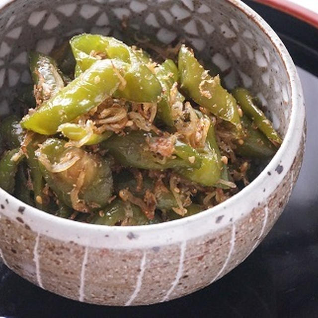 絶品！万願寺とうがらしとちりめんじゃこのふりかけ
