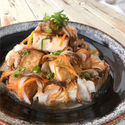 【市販のもずく三杯酢でメインおかず】免疫力アップ☆市販のもずく酢de厚揚げのもずく南蛮酢♡レシピ