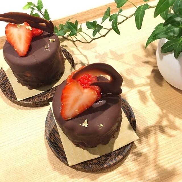 バレンタインに♪チョコレートケーキ