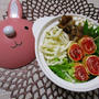 くるくる巻くだけ簡単・可愛い！豚肉と人参の信田巻き串鍋♪