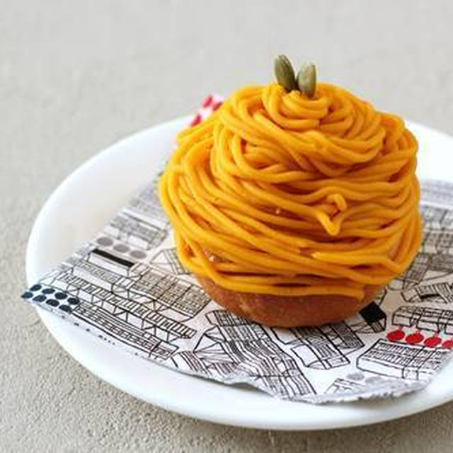 かぼちゃのモンブランパン