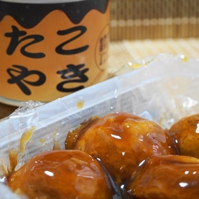 珍しい缶詰め「たこ焼き缶」食べてみた