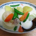 新野菜のスープ