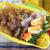豚丼・しめじのポン酢炒めのお弁当