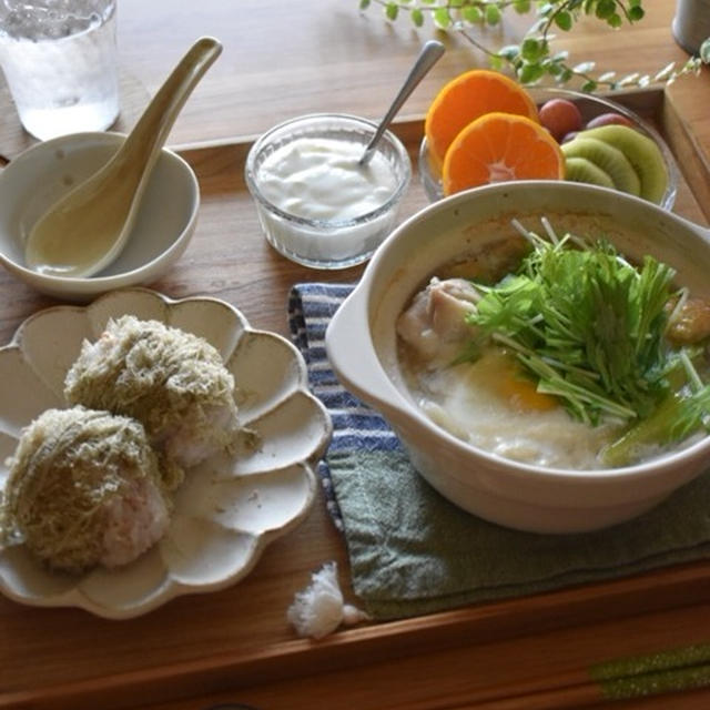 朝ごはんと晩ごはん♪…やる気スイッチ。