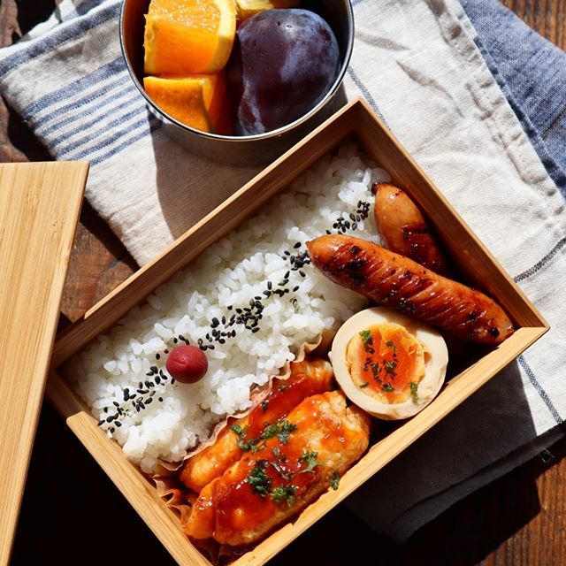 ズッキーニの肉巻き弁当♡【#お弁当#肉巻き】